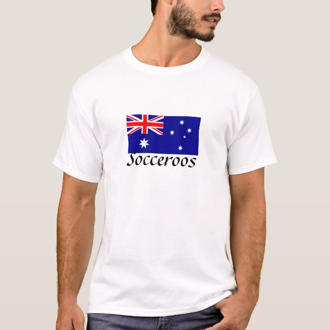 Camiseta Socceroos da Austrália (Frente)