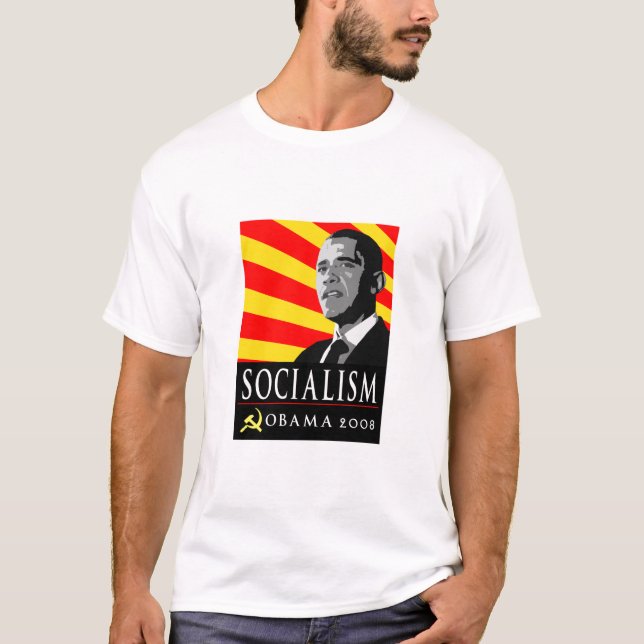 CAMISETA SOCIALISMO DE OBAMA (Frente)