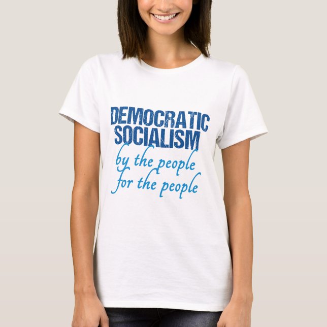 Camiseta Socialismo democrático (Frente)