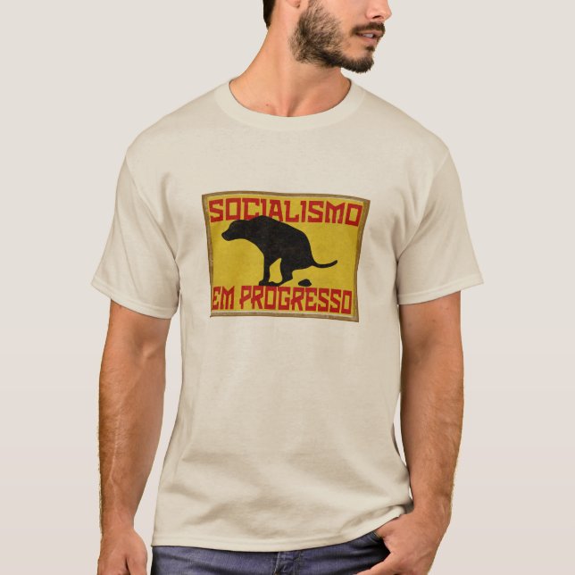 CAMISETA SOCIALISMO EM PROGRESSO (Frente)