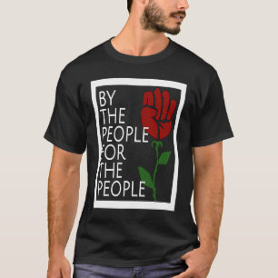 Camiseta Socialismo pró-democrata simbolo de força de prote