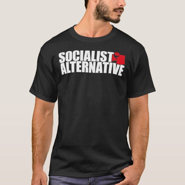 Camiseta Socialist Alternative Logo (White Text) Classic T- (Frente)
