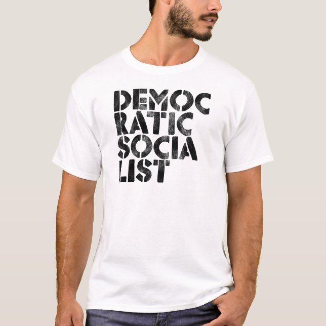 Camiseta Socialista Democrática (Frente)