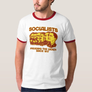 Camiseta Socialistas: Espalhando a riqueza