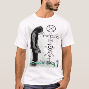 Camiseta Sociedade 1 Matt Zane com símbolos do círculo