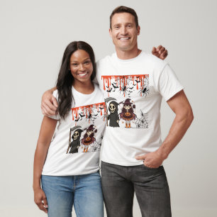 Camiseta Sociedade Assombrada de Meia-Noite branca