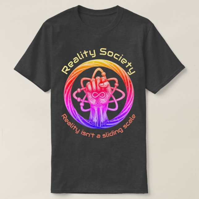 Camiseta Sociedade da Realidade 01 (Frente do Design)