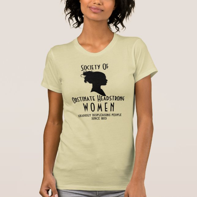 Camiseta Sociedade das Mulheres Fortes (Frente)