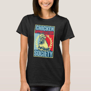 Camiseta Sociedade De Apreciação De Galinhas Para Ovos Agri