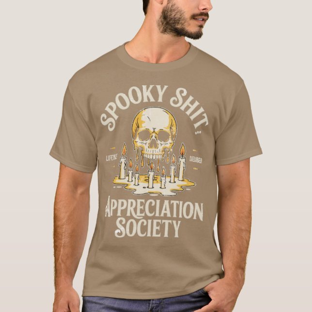 Camiseta Sociedade de Apreciação Spooky (2) (Frente)