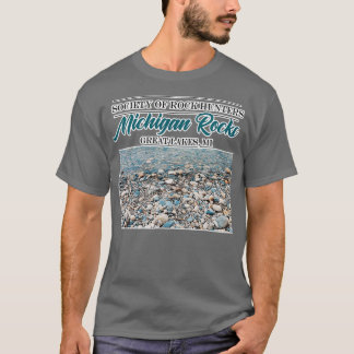 Camiseta Sociedade De Caçadores De Rock Michigan Rocks
