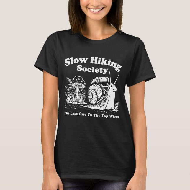 Camiseta Sociedade de Caminhada Lenta (Frente)