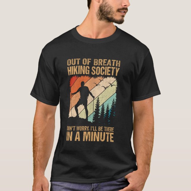 Camiseta Sociedade de Caminhada Sem Fôlego (Frente)