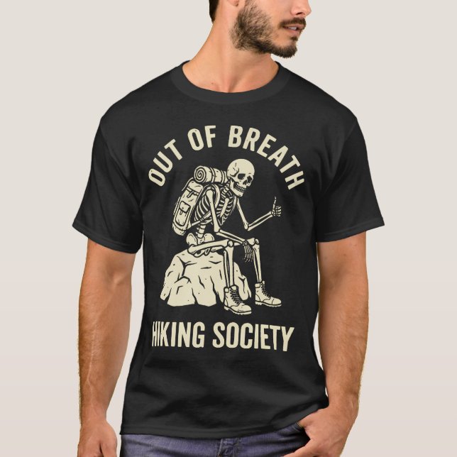 Camiseta Sociedade de Caminhada Sem Fôlego (Frente)