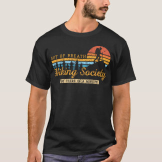 Camiseta Sociedade de Caminhada Sem Fôlego Amante da Nature