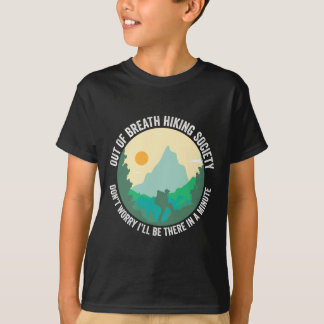 Camiseta Sociedade de Caminhada Sem Fôlego Caminhada Divert