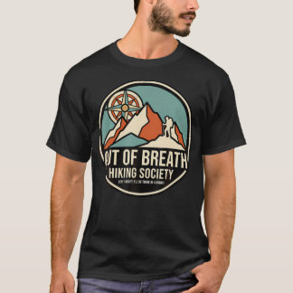 Camiseta Sociedade de Caminhada Sem Fôlego Engraçado