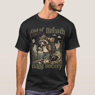 Camiseta Sociedade de Caminhada Sem Fôlego Mapache Caminhan