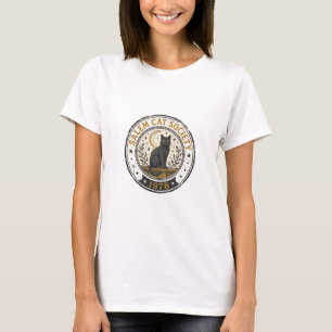 Camiseta Sociedade de Gatos de Salem Vintage 1978 Gato Pret