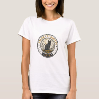Camiseta Sociedade de Gatos de Salem Vintage 1978 Gato Pret