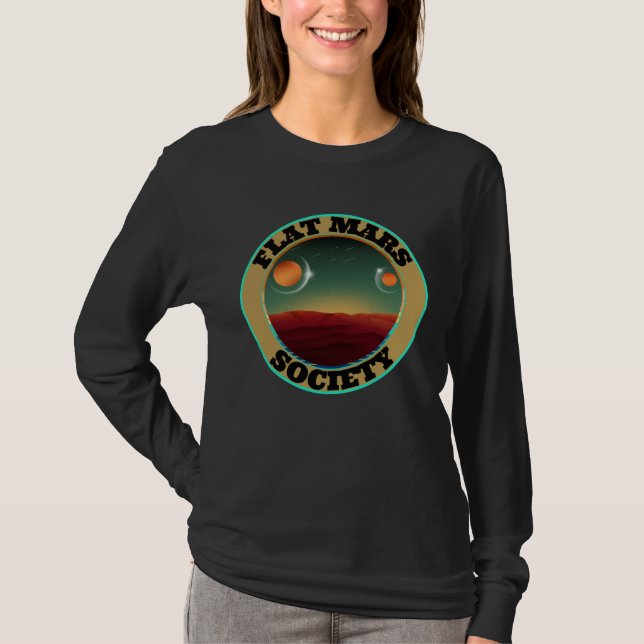 Camiseta Sociedade de Marte Plano (Frente)