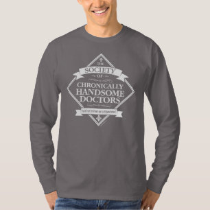 Camiseta Sociedade de Médicos Cronicamente Bonitos - Dr eng