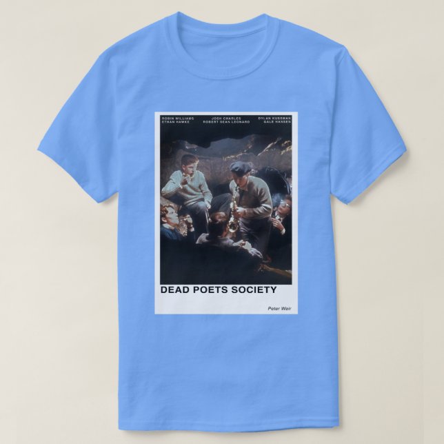 Camiseta Sociedade de Poetas mortos (Frente do Design)