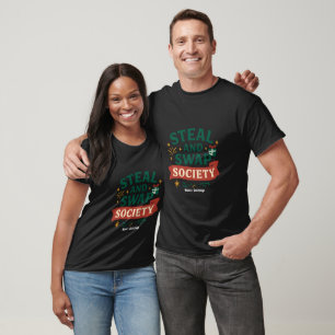 Camiseta Sociedade de Roubar e Trocar — Festa de Troca de P