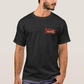 Camiseta Sociedade de Tias Rebeldes Divertida Tipografia Le