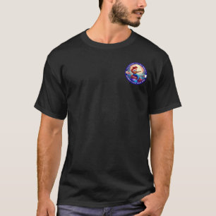 Camiseta Sociedade de Ukulele de Galveston GUS Sereia Mascu