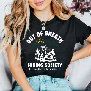 Camiseta Sociedade Divertida de Caminhada Sem Fôlego