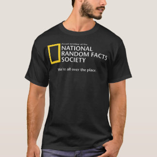 Camiseta Sociedade Divertida de Fatos Aleatórios Nacionais 