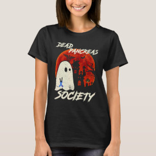 Camiseta Sociedade do Pâncreas Morto Fantasma Conscientizaç