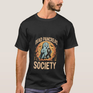 Camiseta Sociedade do Pâncreas Morto Feminino Dia das Bruxa