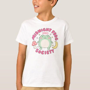 Camiseta Sociedade do Sapo da Meia-Noite Fofo Cogumelo Past