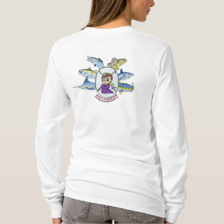 Camiseta Sociedade dobrando de St Augustine