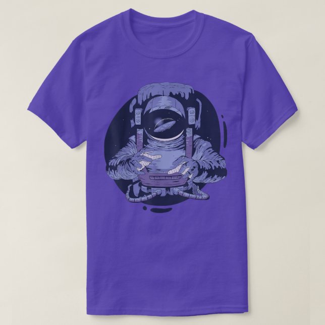 Camiseta Sociedade Flat Earth como uma Teoria da Conspiraçã (Frente do Design)