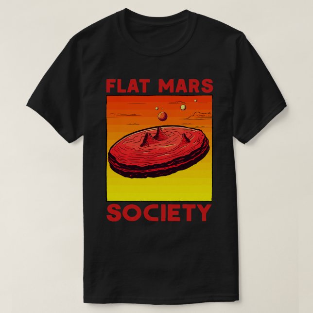 Camiseta Sociedade Flat Mars (Frente do Design)