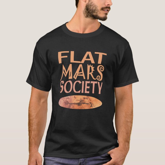 Camiseta Sociedade Flat Mars 1 (Frente)