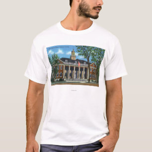 Camiseta Sociedade histórica da colônia de New Haven