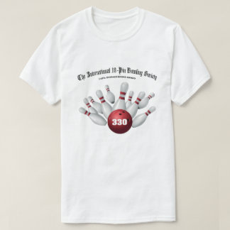 Camiseta Sociedade Internacional de Boliche de 10 Pinos Jog