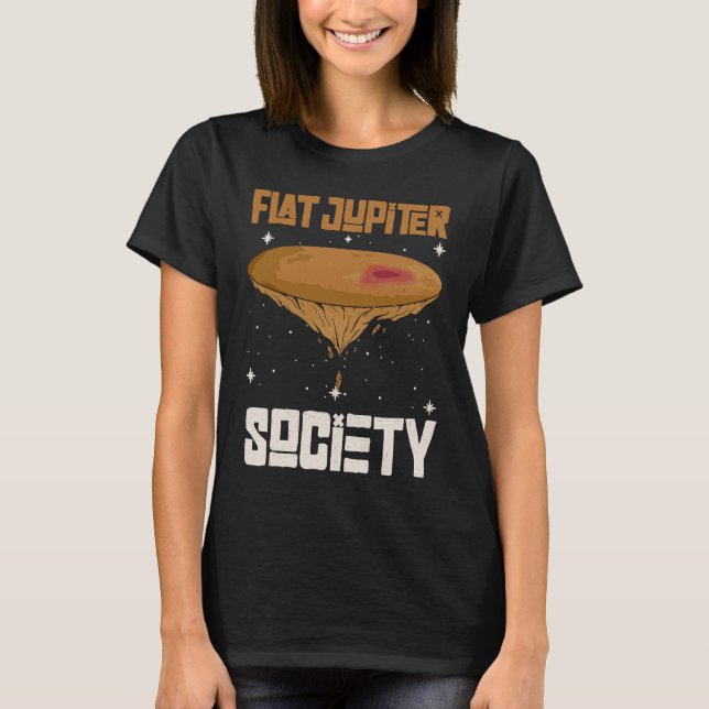 Camiseta Sociedade Júpiter Plano   Júpiter Planeta  1 (Frente)