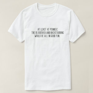 Camiseta sociedade para o anacronismo criativo (leve unisse