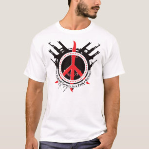 Camiseta Sociedade polida armada - vermelho