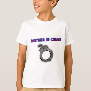 Camiseta Sócio - dentro - algema do direito do crime