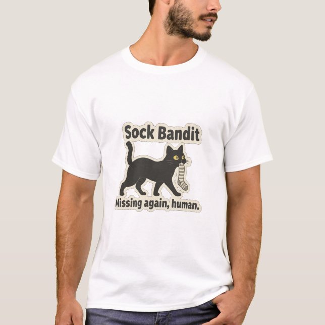 Camiseta Sock Bandit T-Shirt (Frente)