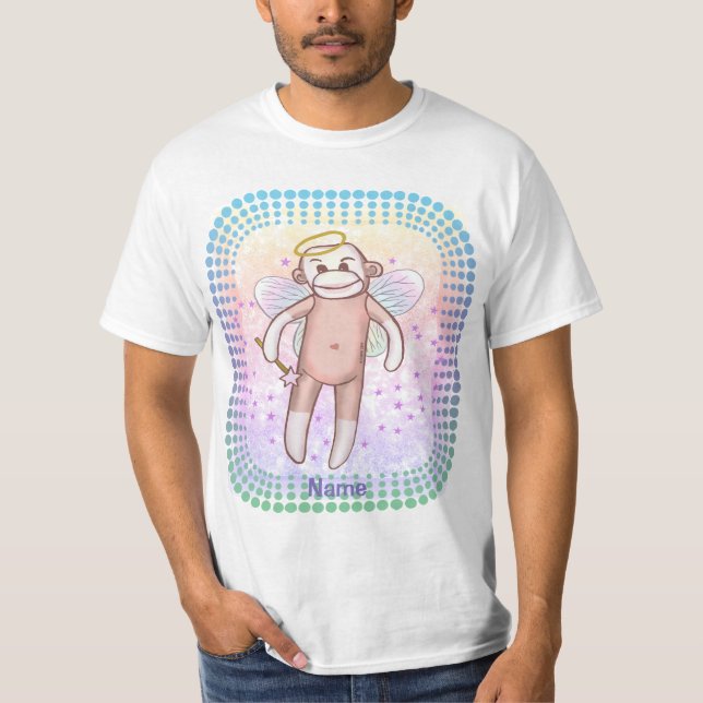 Camiseta Sock Monkey Angel (Frente)