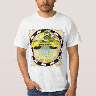 Camiseta Sock Monkey Taxi