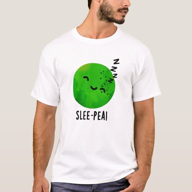 Camiseta Socorro Engraçado Dormindo Pea Pun (Frente)
