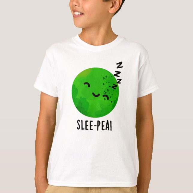 Camiseta Socorro Engraçado Dormindo Pea Pun (Frente)